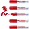 edding 4090 chalk marker - red - 5 chalk pens