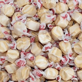 Peanut Butter Salt Water Taffy - Individually Wrapped Assorted Flavors - Old Fashion Saltwater Taffy Candy Bulk (2.5 Pound)