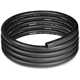 EVIL ENERGY 5/8" Heater Hose Coolant Radiator Straight 100PSI SAE 20R3 10FT Black