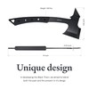 KOVA Black Thorn Hatchet - Stainless Steel, 14" Overall Length,