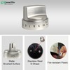 5 Pcs GE Stove Knobs Replacements WB03X24818