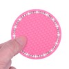 Bling Car Coasters, Wisdompro 2 Pack PVC Car Cup Holder