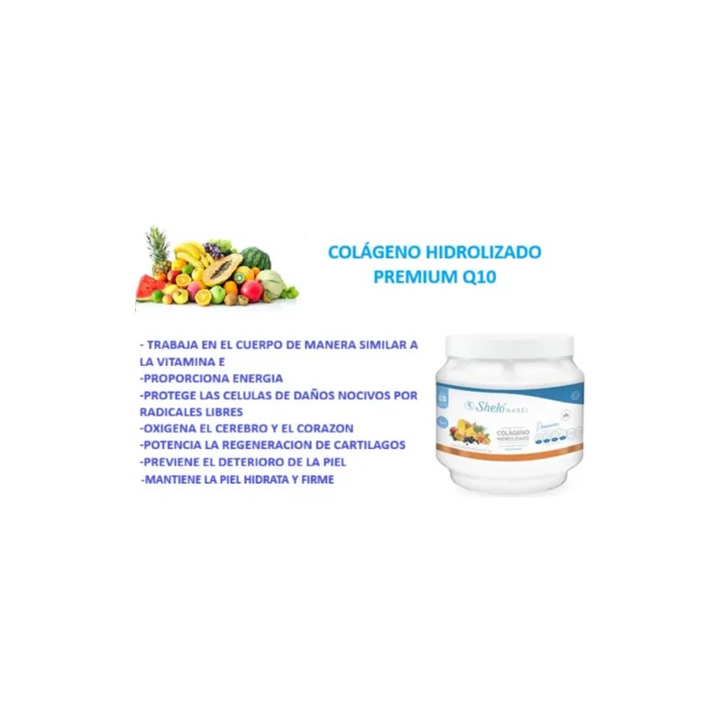 Colágeno Hidrolizado Premium Q10 Piel Más Joven S606