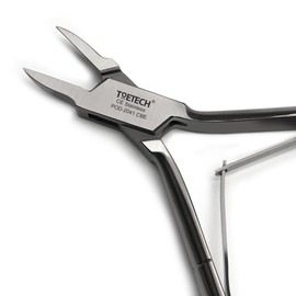 TOETECH® Flame head Nail Clippers for men with Thick or INGROWN Toenails Podiatrist Toenail Clipper Set 5 inch Heavy Duty INOX Flamehead Ingrown Nail Cutter Medical Grade Stainless Steel Premium Quality