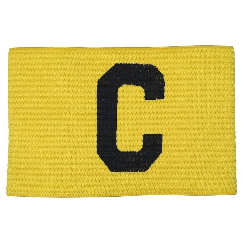 Precision Unisex' s Big C CaPTains Armband, Black-white, Senior, K-REY-TR40B