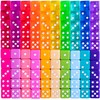 100-pack Miami Dice: Retro 80s 6-Sided Gaming Dice – 16mm
