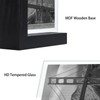 Lavezee 2 Pack 5x7 Picture Frames Made of Black Wooden