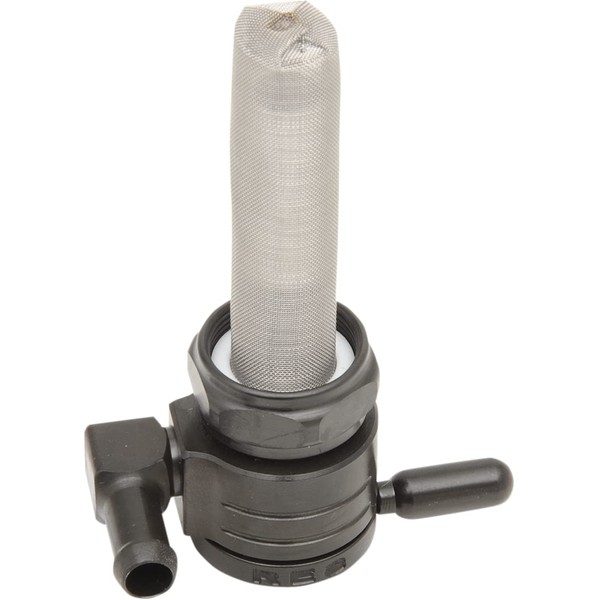 Golan Products 76-312F-BLK 22mm Petcock FWD Black (5/16 Hose), 1