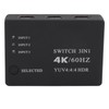 3 in 1 Out HD Multimedia Interface Switch 4K 60HZ