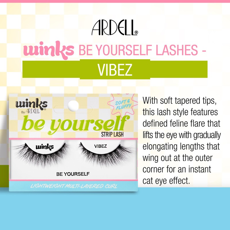 Ardell Winks Be Yourself Lashes - Vibez Style, Bold &