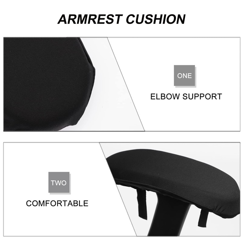Frcolor Armrest Cushion Armrest Cover for Office Chair Chair Elbow