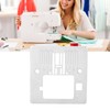 Sewing Machine Needle Plate Q235 Steel Throat Plate Replacement for