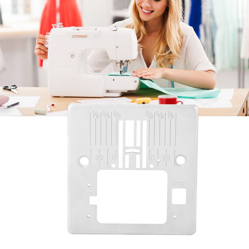 Sewing Machine Needle Plate Q235 Steel Throat Plate Replacement for