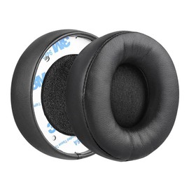 Replacement Solo Pro Earpads Ear Pads Protein Leather Ear Cushion Repair Parts Compatible with Beats Solo Pro Wireless Noise Cancelling On-Ear Headphones (Black)