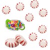 Peppermint White Face Starlights Hard Candy, Kosher, Individually Wrapped (Half-Pound)