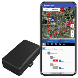 Americaloc Pro GPS Tracker LLX. Includes 4 Months of Free Service