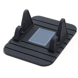 Besthomelife Smartphone Holder, Smartphone Stand, Car Holder, Easy Installation, Dashboard, Anti-Slip, Washable (Black)