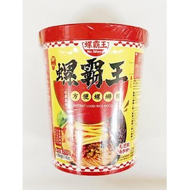 Instant Rice Noodle,Instant Luosi Rice Noodles, Cup Style, 210g,4 Pack