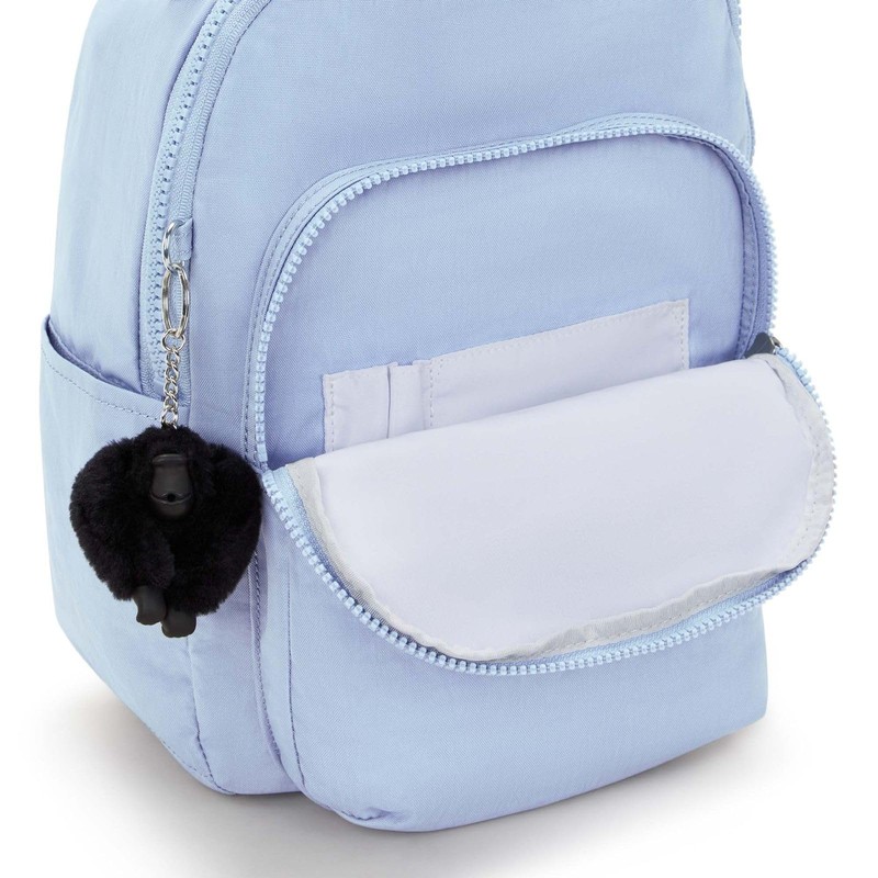 Kipling SEOUL S Kleiner Rucksack, Cloudy Sky Blue (Blau)