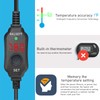 YukiHalu Super Mini Aquarium Heater, 10W 20W 30W Adjustable Fish