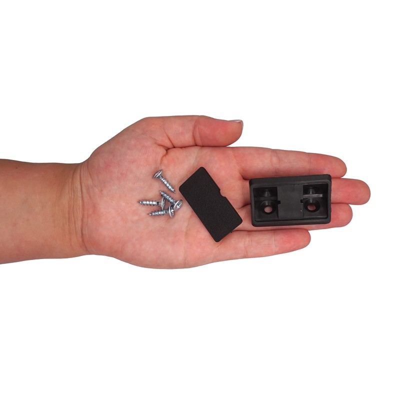 SKIR'CO (Pack of 20) Black Shelf Brackets 44 x 20