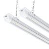 EPESTOEC 2Pack 4FT LED Shop Light Garage Lights,42W 5000K 6300LM