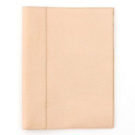DESIGNPHIL 91804144 Midori Notebook Cover, For MD Notebooks, Limited Edition, A4 Deformable Size, Genuine Leather, Goat Tume,