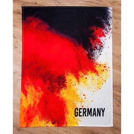Herding Germany Soft Fleece Blanket, 130 x 160 cm, 100% Polyester, Fleece, Multi-Coloured