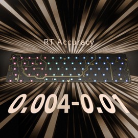 GATERON GT60 PRO Magnetic Keyboard PCB, Adjustable Actuation - Compatible with GH60-60% 61 Keys - Esports Tenkeyless RGB PBT Keycaps USB-C HE PCB