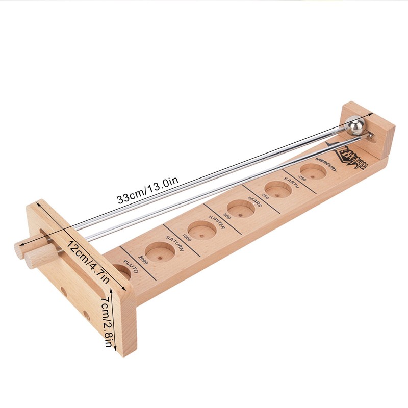 Wooden Children Adult Intelligent Puzzle Balance Desktop Ball Leisure Game