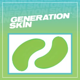 Generation Skin Green Tea Eye Pathces for Puffy Eyes | Puffy Eyes Treatment Gel Mask for Dark Circles and Puffiness | Soothing, Glowing and Depuffing Eye Mask - Pack of 5