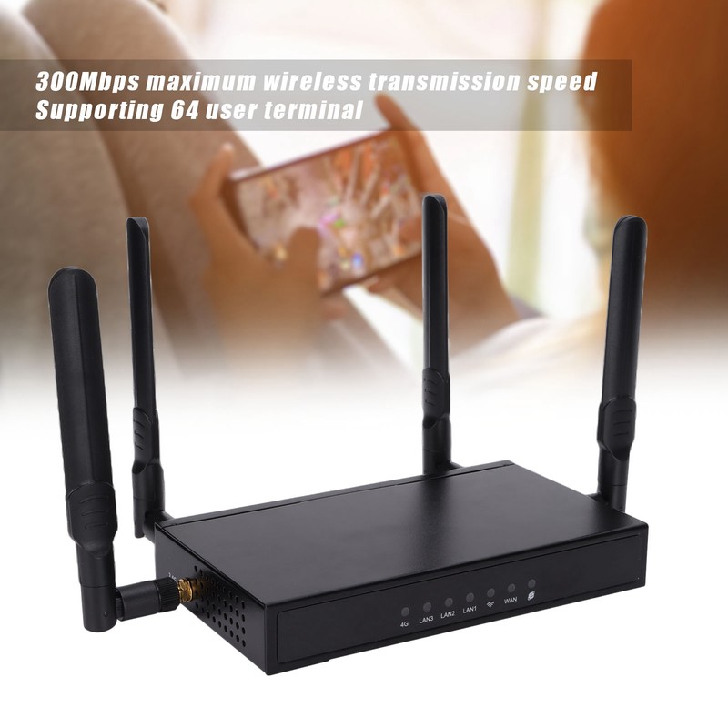4G LTE Router 300Mbps High Speed Stable Performance 8M ROM