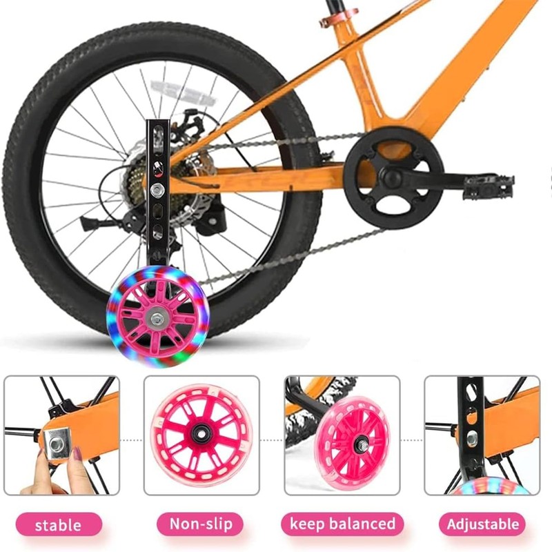 Children's Bicycle, 12-inch Wheels (Pink)