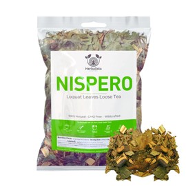 HERBALISTA Herbalista - Nispero Herbal Tea 4 oz (113g) - Loquat Leaf | Wildcrafted Loose Leaf Herbal Tea | Natural Mexican Herb for 30+ Cups | Premium Quality Wild Harvested Herb