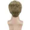 Kids Halloween 70s 80s Boy Wig Short Ash Blonde Wig