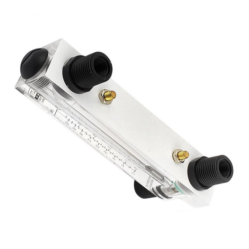 Nxtop Adjustable Knob 0.5-5GPM 2-18LPM Water Flow Meter Panel Type