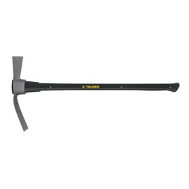 Truper Cutter Mattock Pick Axe - Pickaxe 5 Lb Steelhead with 36-Inch Fiberglass Handle - Pick Axes for Digging - 31638