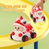 Olbyefly Push and Go Toy Cars for Toddlers 1-3, Baby