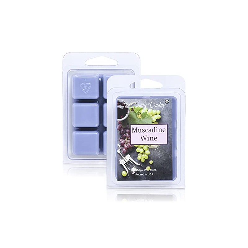 The Candle Daddy Muscadine Wine - Southern Grape Wine Scented