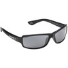 Cressi Ninja Polarized Square Sunglasses, Black/Black, Dark Grey Lens, One