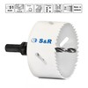 S&R Hole Saw, HSS Bi-Metal with Hole Saw Holder HEX