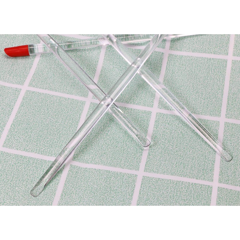 ONLYKXY 4 Pieces 17 cm Nail Cuticle Pusher, Red Rubber