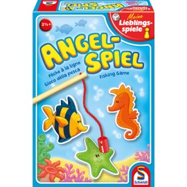 Schmidt Spiele 40595 Fish Fishing Game, Children's Game, My Favourite Games, Colourful