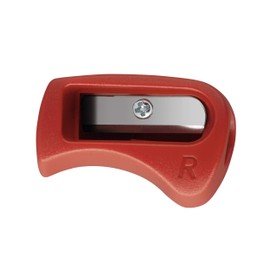 STABILO EASYcolors/Graph Ergonomic Sharpener for Right-Handed Users, Red
