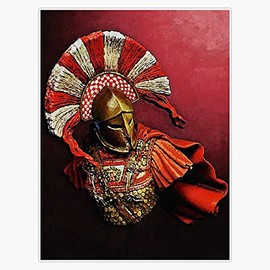 HOF Trading Spartan Hoplite Vinyl Sticker Waterproof Decal Laptop Wall Window Bumper Sticker 5 (HOF-VETERAN-STICKERS-1034)