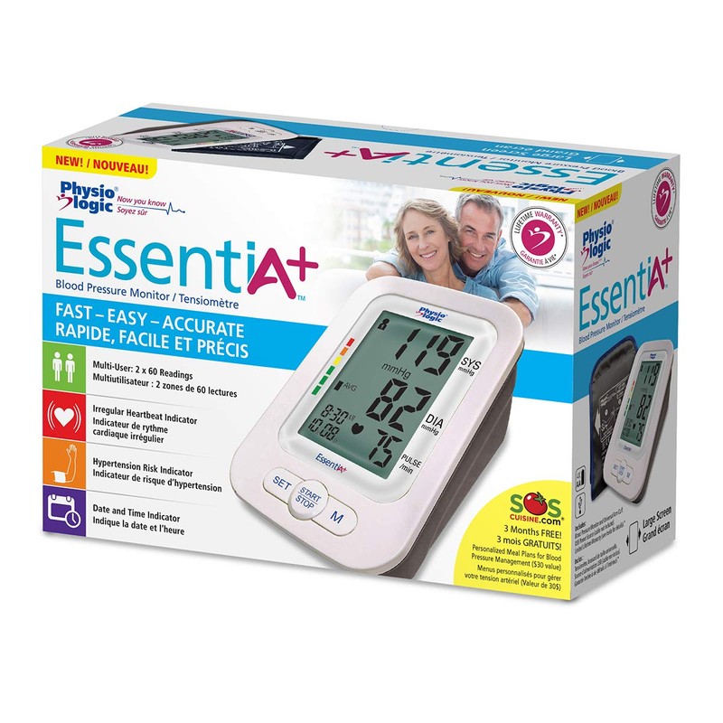 Physio Logic Essentia Automatic Blood Pressure Monitor with Universal Arm