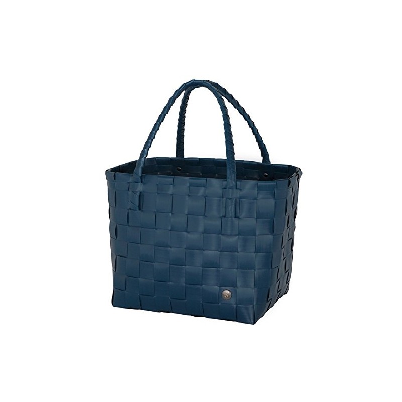 Handed By - Paris Shopper Shopping Bag - Ocean Blue
