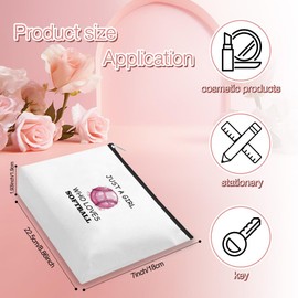 Softball Girl Gifts Cosmetic Bag for Girls Women Softball Player Coach Gift Makeup Pouch for Softball Lovers Birthday Girl Bag Christmas Gifts