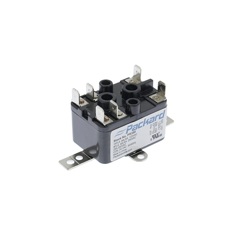 PACKARD PR380 Fan Relay 24 VAC Coil Voltage SPST NO
