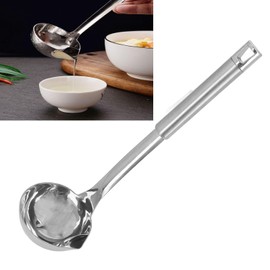 Cucharón para enlatar, cucharón para Sopa con Pico de vertido Cucharón para enlatar de Acero Inoxidable Cuchara para Sopa de Aceite Cucharón para Verter enlatado para cucharones para Servir Sopa